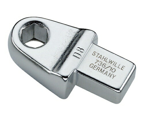 Stahlwille トルクレンチ差替ヘッド（５／１６”）　（５８２６１０１０） 736/10 1個