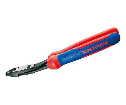 店内全品ポイント5倍★要エントリー★KNIPEX 強力型斜ニッパー（ベントタイプ） 7422-250 1本｜Shop de clinic店