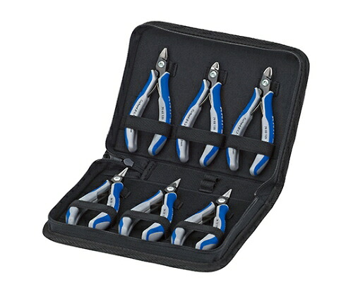店内全品ポイント5倍★要エントリー★KNIPEX エレクトロニクスプライヤーセット 6点組 002016P 1セット｜Shop de clinic店