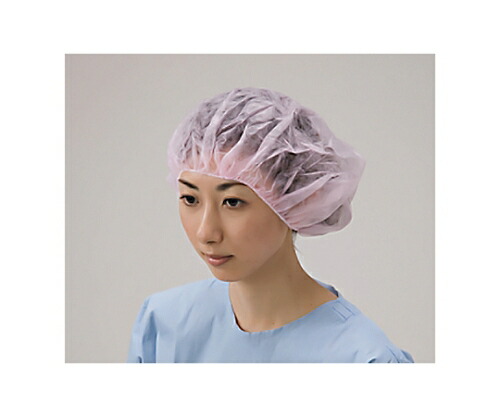 AITEX ナースキャップ　ピンク（1000枚入） ANC-P 1ケース(100枚×10箱入)