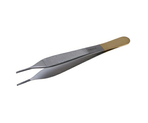 日本フリッツメディコ T/Cアドソンマイクロ 毛抜き 12糎 0.3手当て付有鈎 A001-012A 1本