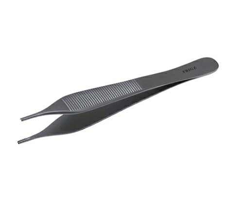日本フリッツメディコ アドソン・ブラウン ピンセット 12cm A045-0697B 1本