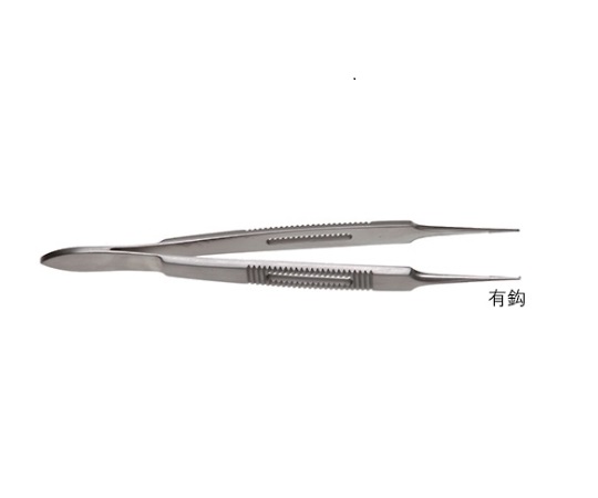 日本フリッツメディコ 形成スーパーデリケートピンセット 11.5cm PH付 有鈎 EF-2104 1本