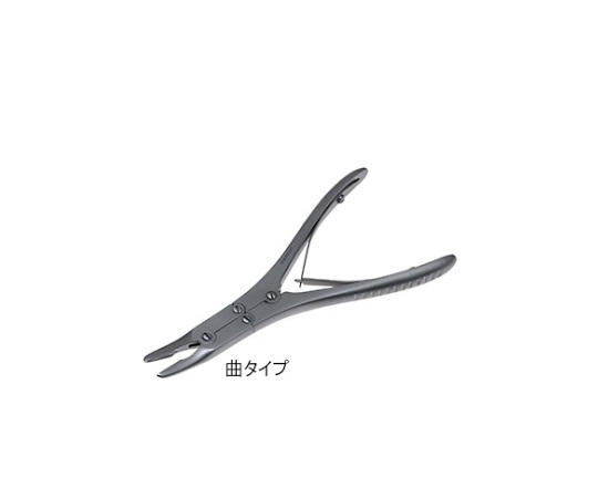 日本フリッツメディコ 二連丸のみ鉗子　先細　15cm　曲　3.0mm P267-6227 1個