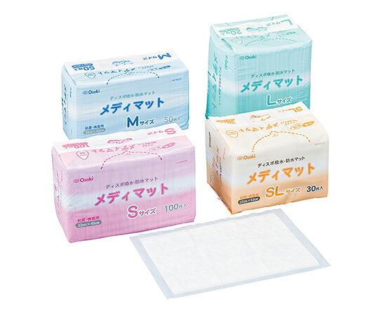 店内全品ポイント5倍★要エントリー★オオサキメディカル メディマット LL 90cm×200cm 20枚入 84216 1箱(20枚入)|Shop de clinic店
