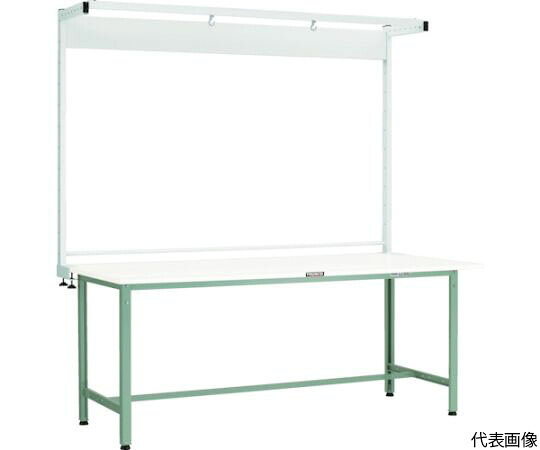 トラスコ中山 AE型御勤め台 900X600 物の具ハンガー付 W色 AE-0960THNW 1台