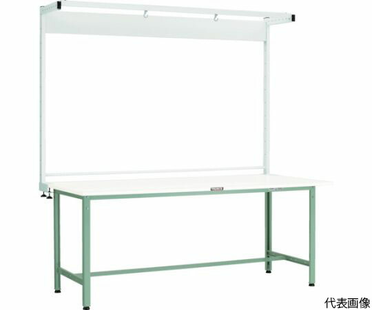トラスコ中山 AE型やり方台 1800X750 物の具ハンガー付 W色 AE-1800THNW 1台
