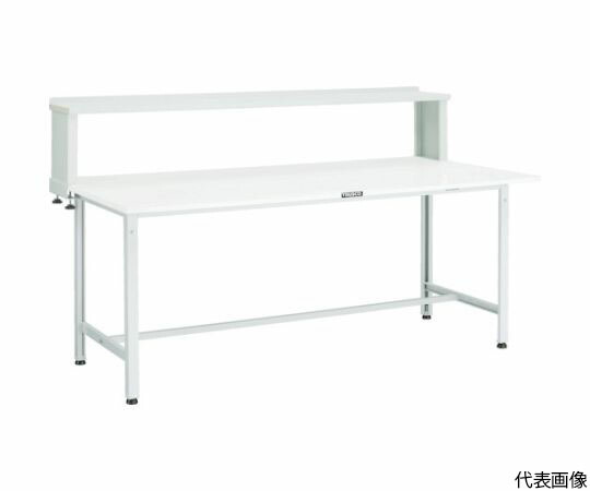 トラスコ中山 AE型作業台　1800X750XH740　上棚付　YG色 AE-1800YURB YG 1台 44,471円
