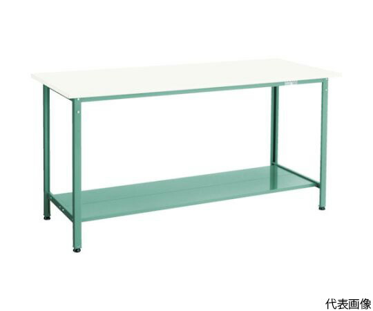 トラスコ中山 HSAE型御勤め台 900X600XH900 下棚2枚付 W色 HSAE-0960LT2 W 1台
