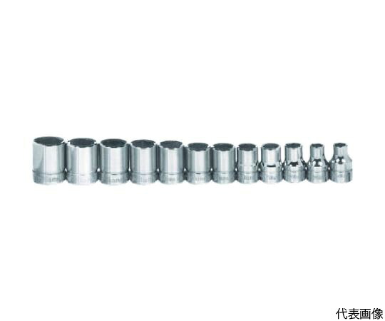 店内全品ポイント5倍★要エントリー★WILLIAMS 3/8ドライブ ソケットセット 6角 20個 JHWMSB-20HRC 1セット(20個入)|Shop de clinic店