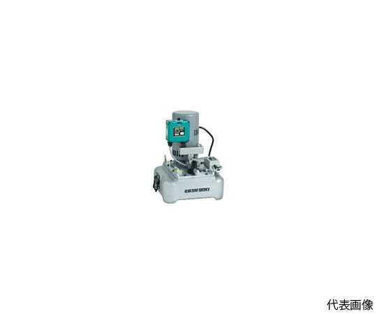 理研備品 揚水機式油圧万力 電動揚水機 静電容量4.5L KD-2S-1（電磁弁単動式） MP-4D-PA 1台