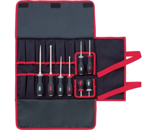 TONE パワーグリップドライバーセット 8本組 布袋付き添い人 PGD8 1仕掛ける(8本入)