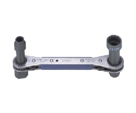 トップ工業 両横すべりラッチ 本体10X17粍 ソケット13X19粍 PRW-5WS 1丁