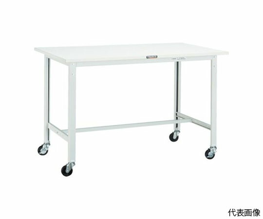 店内全品ポイント5倍★要エントリー★トラスコ中山 RAE型作業台　1800X750　Φ75キャスター付　YG色 RAE-1800C75 YG 1台｜Shop de clinic店