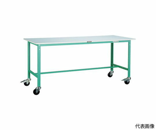 トラスコ中山 RAE型作業台 1800X900 Φ100キャスター付 RAE-1809C100 YG 1台