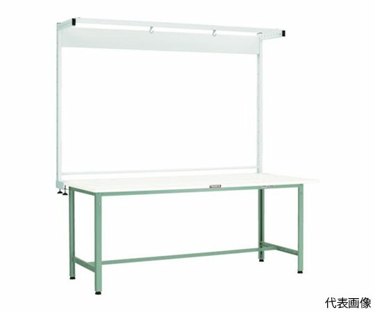 店内全品ポイント5倍★要エントリー★トラスコ中山 RAE型作業台　1800X900　ツールハンガー付　YG色 RAE-1809THN YG 1台｜Shop de clinic店
