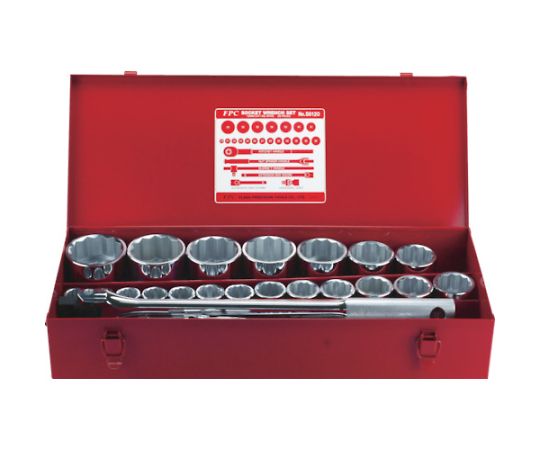 フラッシュツール ソケットレンチセット　差込角19.0mm　26pc S-6120 1セット