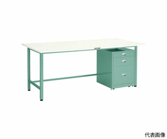 トラスコ中山 SAE型作業台　1200X750　3段キャビネット付　W色 SAE-1200UDC111 W 1台 59,603円