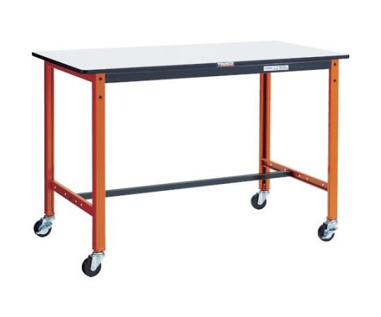 トラスコ中山 TFAEL型進め方台 1200X600 φ75キャスター付 TFAEL-1260C75 1台
