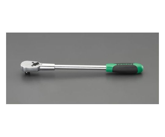 店内全品ポイント5倍★要エントリー★エスコ ラチェットハンドル 1/2"DR/380mm EA617ZR-11 1個|Shop de clinic店