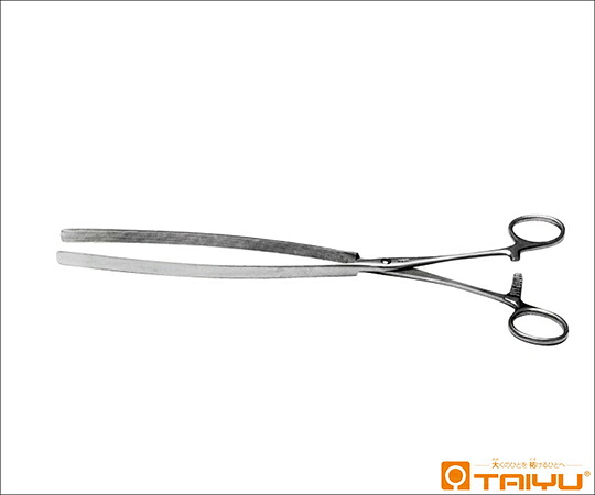 TAIYU（大祐医科工業） ドアイヤン胃鉗子 直 ネジ止 全長28cm TY-710A 1本