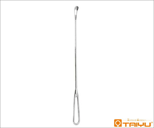 TAIYU（大祐医学製作） クルップ有窓鈍匙 No.2 全長28糎 金管楽器製 TY-973-2 1本