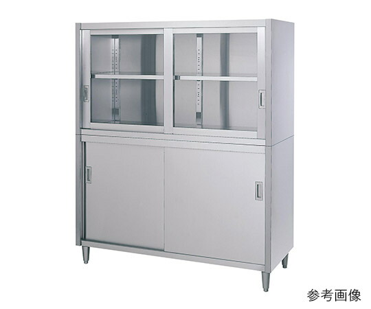 シンコー（御勤め用勝手もと備品） ステンレス鋼押し入れ ６００×４５０×１８００粍 CRS-6045 1個