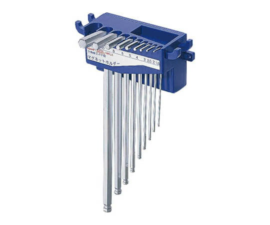 旭金属工業 ロングボールポイント六角棒レンチセット９本組 AQS0900 1セット