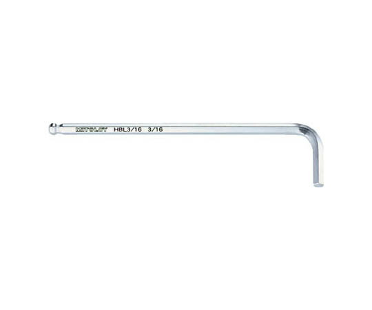 ミトロイ（水戸工機） Ｌ型ホローレンチ　ボールポイント　ロング　９／１６ｉｎｃｈ HBL916 1本