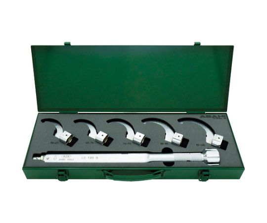 旭金属工業 トルクレンチ引掛スパナセットLC180N付 6pc LCK4000 1セット