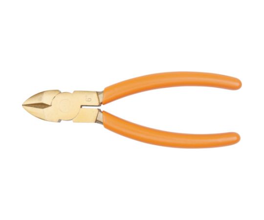 スナップオン・ツールズ 防爆ニッパ ノンスパーキングシャーカッティングプライヤー 銅線切断0.8mm 全長200mm NSB402-200 1丁