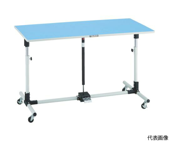 店内全品ポイント5倍★要エントリー★トラスコ中山 上下調節機能付作業台900X600XH700-950 車輪付 JM-9060GC 1台|Shop de clinic店