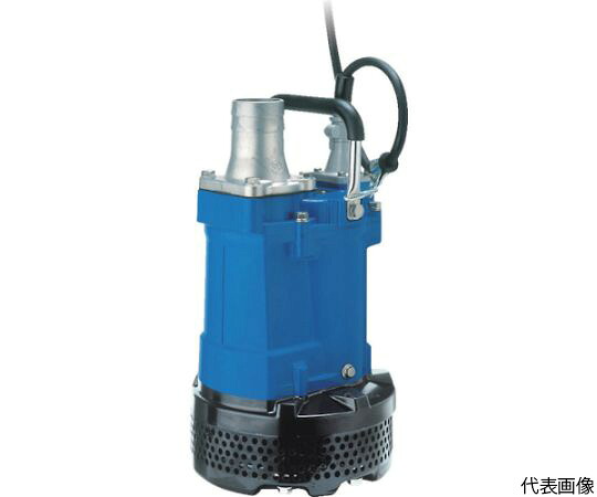 鶴見製作所 原則として工事水抜き用水中ハイスピンポンプ 50HZ 差しわたし80粍 三相200V KTV2-37 50HZ 1台
