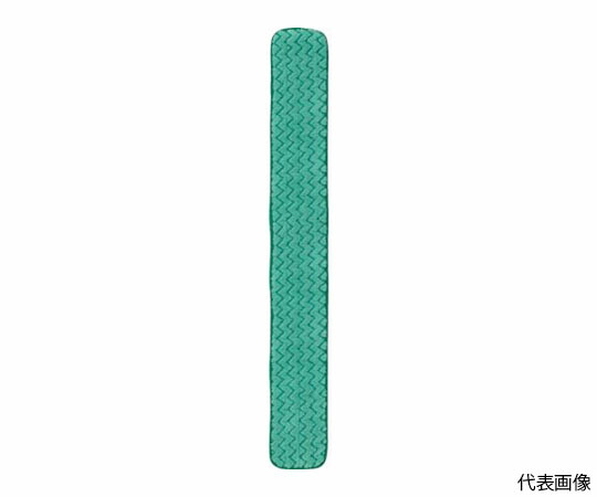 ニューウェルブランズ モップ モッピングシステム マイクロファイバー 乾拭き用 グリーン 縦140×横927mm Q436 1個