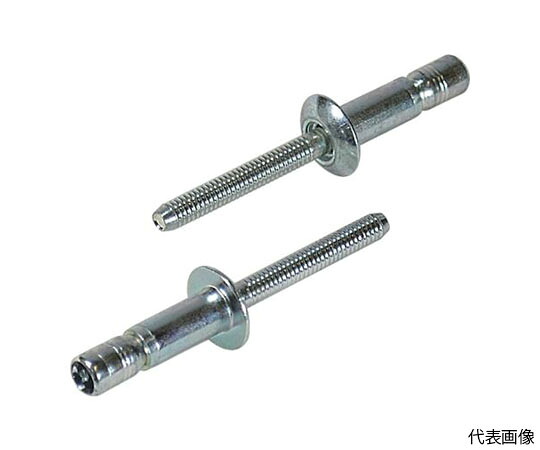 ロブテックス 高強度ブラインドリベット Sボルト（丸頭） Φ4.8/板厚11.0mm （100本入） SNS48110EB 1箱(100本入)