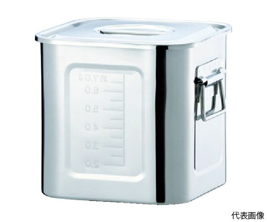 店内全品ポイント5倍★要エントリー★トラスコ中山 ステンレス角タンク 25.0L 300 取手付 T-FC-11 1個|Shop de clinic店