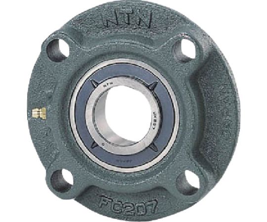NTN G ベアリングユニット（テーパ穴形アダプタ式）軸径50mm内輪径55mm全長185mm UKFC211D1 1個