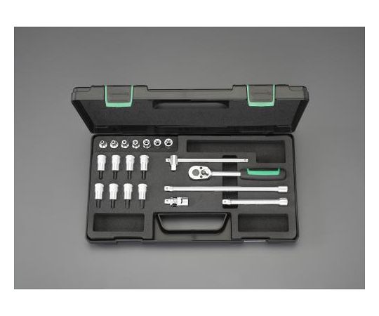 店内全品ポイント5倍★要エントリー★エスコ トルクスレンチセット　3/8"DR EA617CC-12A 1組｜Shop de clinic店