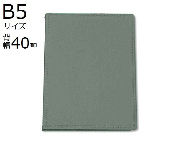 店内全品ポイント5倍★要エントリー★サンリーフ カルテブック(スタンダードタイプ) B5 26穴 グレー 8冊入 SK-540-26GL 1箱(8冊入)|Shop de clinic店