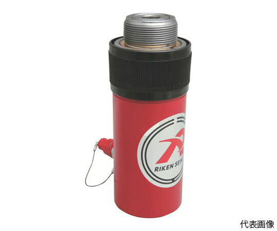 理研機器 単動式油圧シリンダー インチねじ ストローク25mm VCカプラ付 S2-25VC 1台