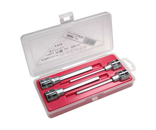 エイト 六角ソケットビット 110mm(差込角12.7mm) 4本 5～10mm 21LBS4 1セット