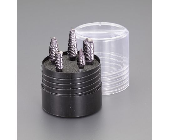 エスコ 超硬カッターセット[TiAlNコート](6mm軸) (5本組) EA819V-101 1組｜Shop de clinic店