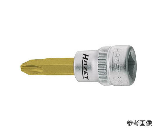 HAZET プラスビットソケット(差込角9.5mm) 8806PH4 1個