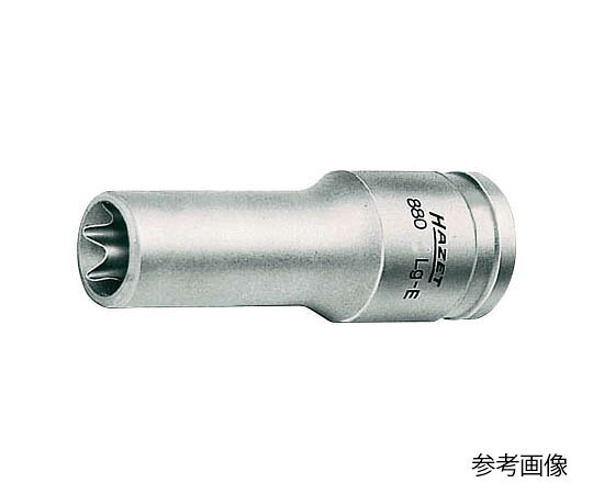 店内全品ポイント5倍★要エントリー★HAZET ロングE型トルックスソケット(差込角9.5mm) 880LGE12 1個｜Shop de clinic店