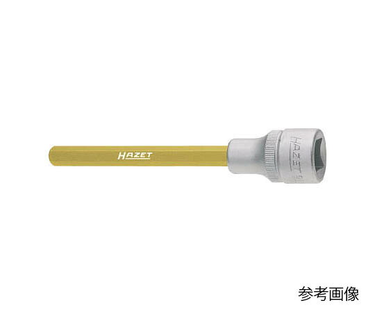 店内全品ポイント5倍★要エントリー★HAZET スペシャルロングヘックスドライバーソケット(差込角12.7mm) 990SLG12 1個|Shop de clinic店