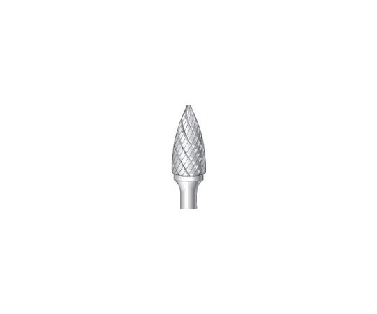 ナカニシ 超硬カッター　砲弾（ダブルカット）　刃径12.7mm　刃長25.0mm 26124 1本｜Shop de clinic店