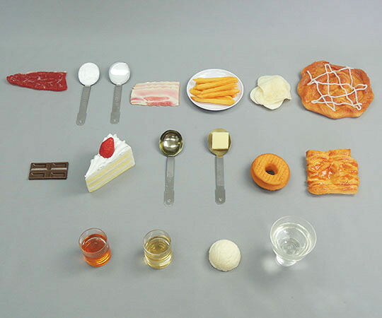 イワイサンプル フードモデル カロリーの高い食品 39 1セット