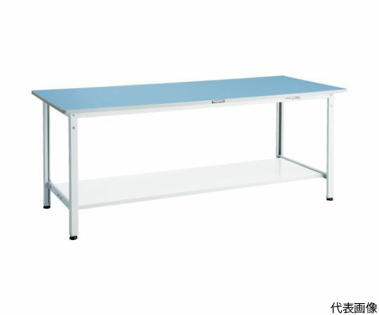 トラスコ中山 BER型軽さ御勤め台 1200X750 下棚2枚付 W色 BER-1275LT2W 1台