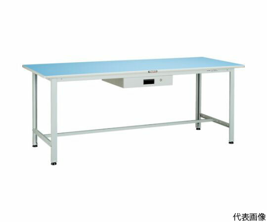 トラスコ中山 BOR型軽量作業台　1200X750　薄型1段引出付 BOR-1275UDK1 1台