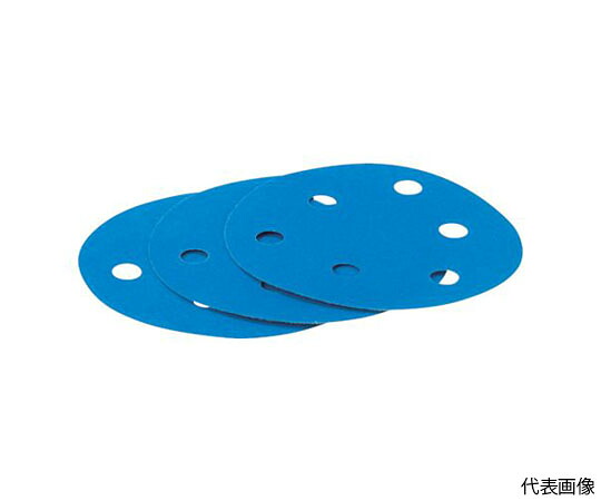 スリーエム 青色レコード盤 穴あり 外径125粍 #80 （100枚入） H/DF2 80 BLU 1箱(100枚入)